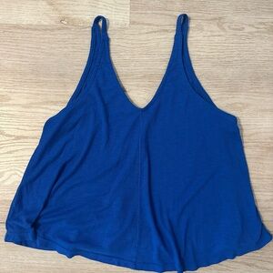 Intimately by Free People Sleeveless Women's Top in cobalt blue size small